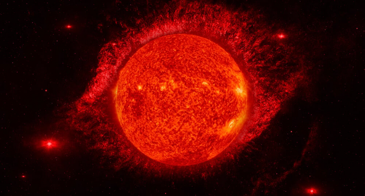 Что представляют собой звезды красные-карлики. Красные карлики по размеру гораздо меньше, чем Солнце. Фото.