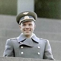 Портрет Ю. Гагарина