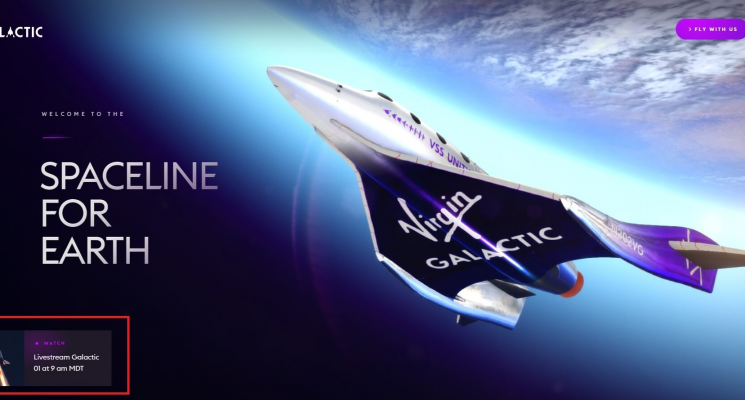 Первый коммерческий запуск Virgin Galactic 29 июня. Чтобы смотреть прямую трансляцию запуска Galactic 01 зайдите на официальный сайт Virgin Galactic и нажмите на кнопку в левом нижнем углу. Фото.