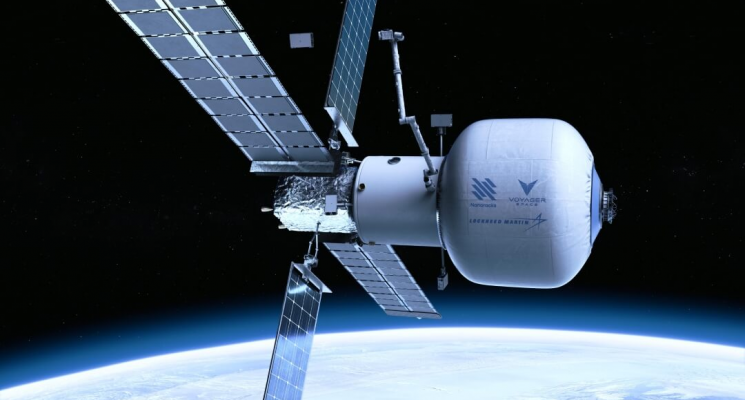 Коммерческие космические станции станут нормой к 2030 году. Коммерческая космическая станция Starlab. Фото.