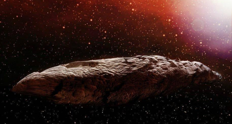 Почему Оумуамуа ускоряется. На астероиде Оумуамуа мог образоваться водород под воздействием космического излучения. Фото.