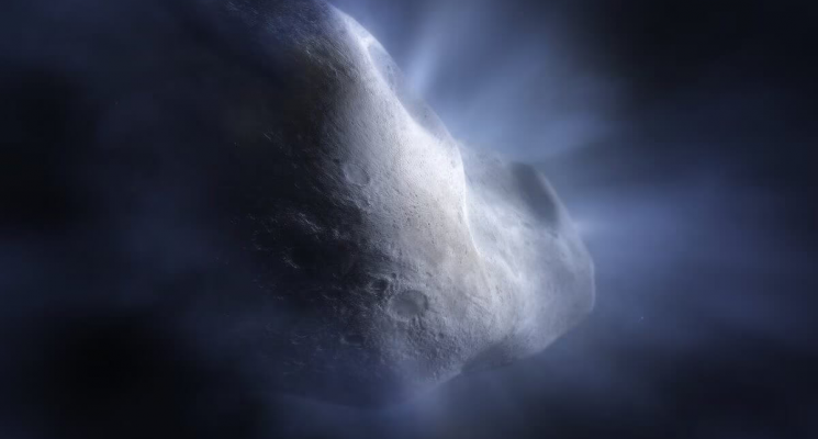 Как кометы в поясе астероидов повлияли на Землю. Комета 238P/Read в поясе астероидов впервые была обнаружена в 2005 году. Фото.
